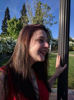 Red added to cancel the green.