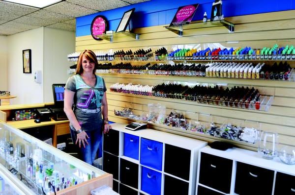 SCS Vape General Manager, Megan Cire