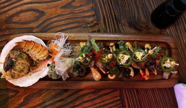 Surf n Turf Sushi Roll