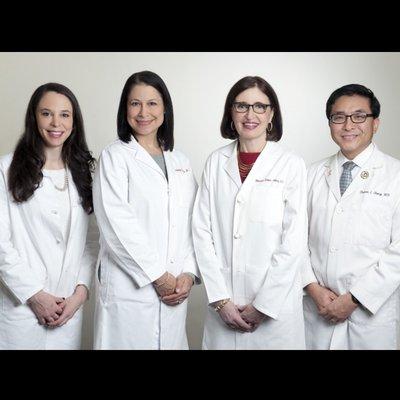 Dr. Sharek, Dr. Straka, Dr. Bohm-Velez and Dr. Chang