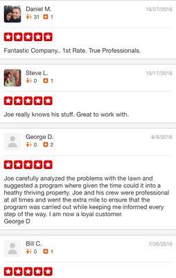 I feel it's important to SHARE with you the reviews that YELP does not share with you....so here are a couple of additional reviews.