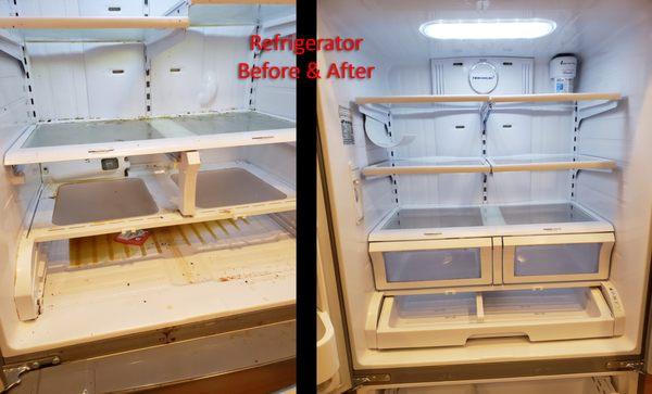 Before & After Refrigerator