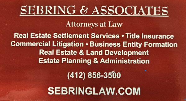 Sebring & Associates
