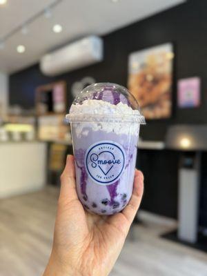 Ube Boba Float