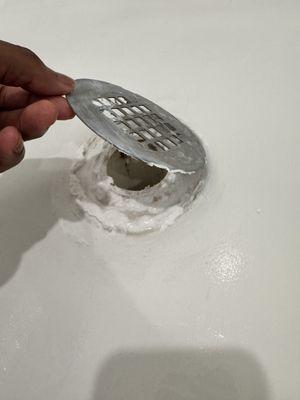 Improper sealing of shower drainage. Very dangerous. Apartment is nice but construction was rushed.