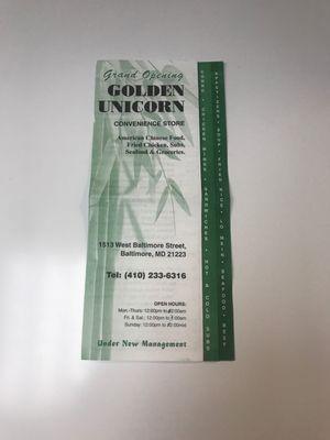 Golden Unicorn