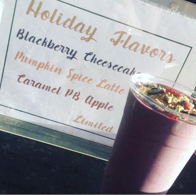 Blackberry Cheesecake...limited flavor!