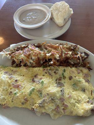 Farmer's omelet