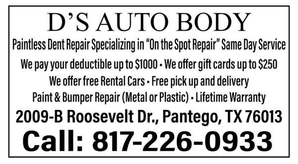 D’S AutoBody