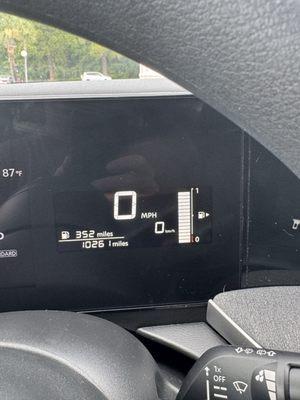 Get a pic of your fuel at checkout! They'll try to scam you!