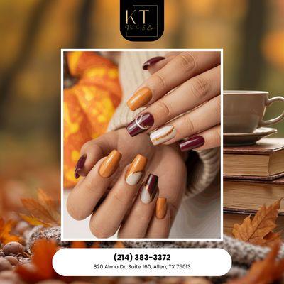 Hot cocoa tastes better when you're holding it with gorgeous nails! Come see us to some serious self care. Book your appointment now!