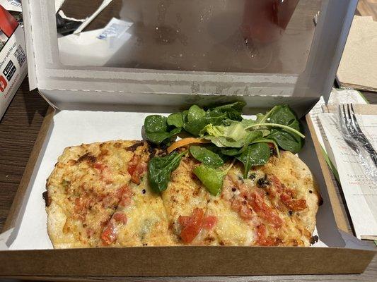 Lunch was ok. Could of had more toppings to get the bruschetta taste.