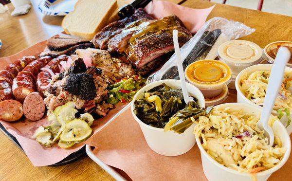 6/24 the huey with ribs (+ extra sausages)