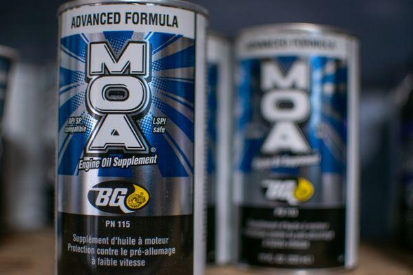 Oil change, synthetic oil, motor oil additive