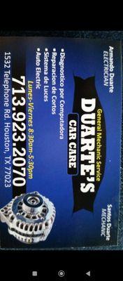 Duarte's Car Care