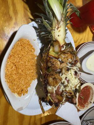 Hawaiian fajitas. FABULOUS!!