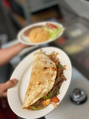 Fajita quesadilla
