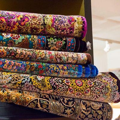 Luxurious Gallery is carefully curated space with finest rug the world has to offer.