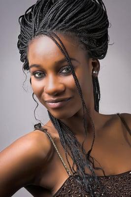 For your next beautiful braids, weaves or customized wig, contact Ola at 3013791671.