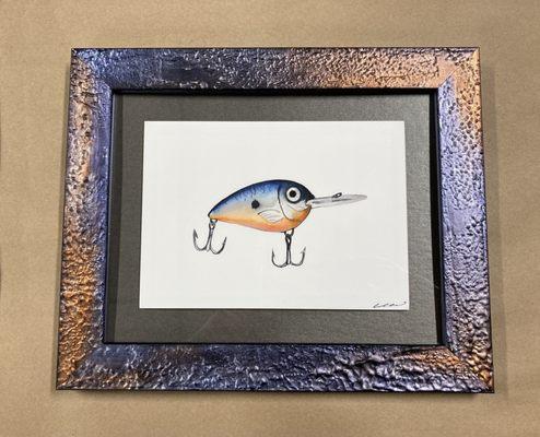 Watercolor Fishing Lure