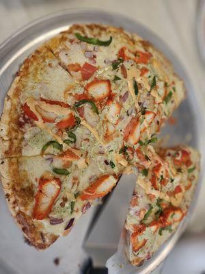 Chicken Tikka pizza