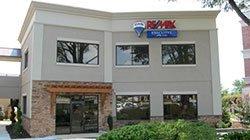 Entrance to RE/MAX Executive in Cornelius, North Carolina.