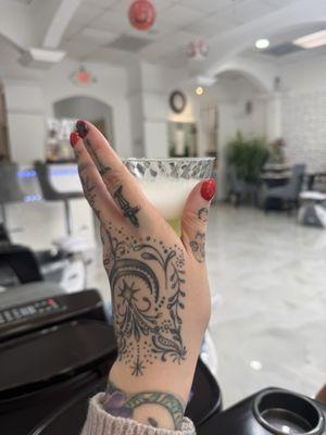 Yummy beverages for your pleasure.