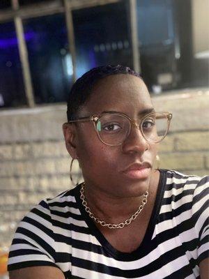 My favorite Versace frames from Dr. Shook's office