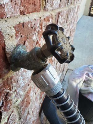 I repair faucets, toilets, and electrical fixtures.