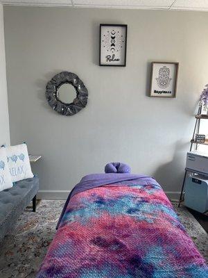 Massage relaxation station!