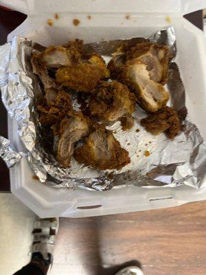 Apparently crunch chicken.... Horrible!