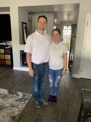 Patrick and Jess Hilton