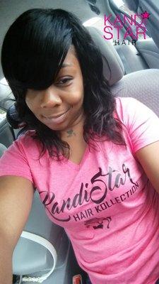 KandiStar Hair Kollection (Brazilian Body Wave 8' 10' 12' ) KSHK T-Shirt