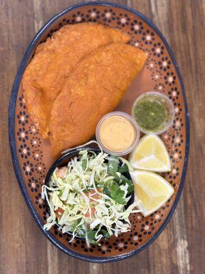 Empanadas de camarón