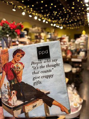 And that is why you shop here!