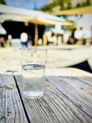 peach hop water 0 ABV!