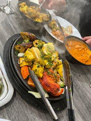 Tandoori dinner