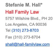 Stefanie Hall - Hall Family Law