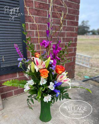 One of our beautiful floral arrangements.