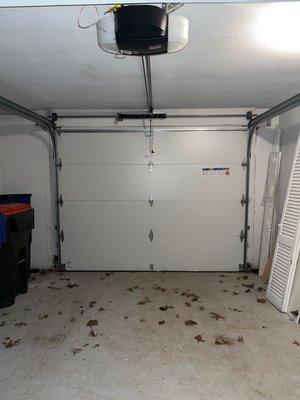 My brand new automatic garage door! And I LOVE IT!!