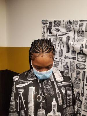 Angela hairstyle and braiding