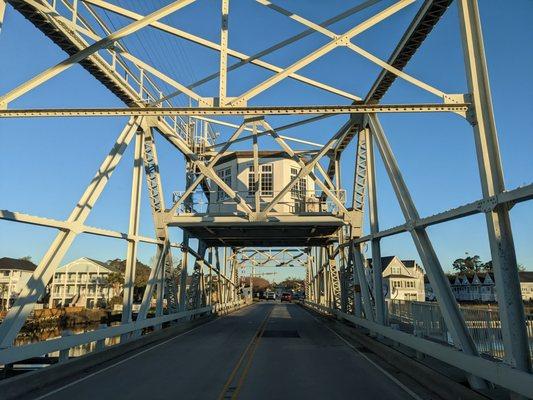 Little River Swing Bridge, near North Myrtle Beach
