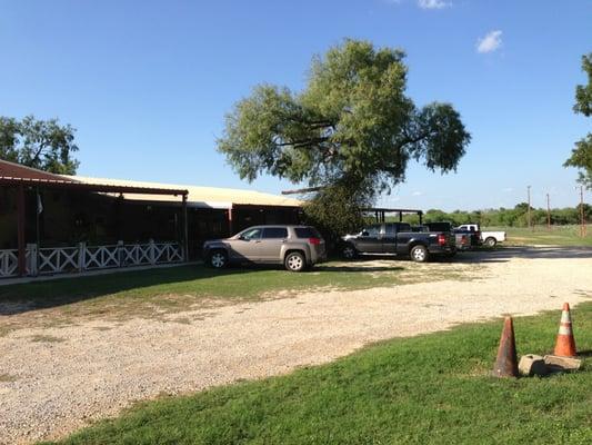 Beautiful property in south Bexar county. Huge indoor dining room. Plenty of outside seating.