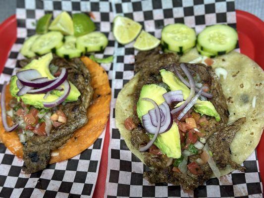 MR Totos red street tacos