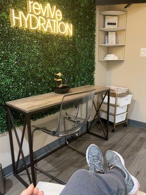 cosy IV hydration room