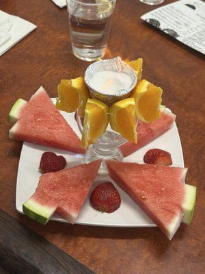 The food is awesome. The desserts are phenomenal and the service is incredible.