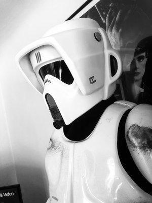 Coming this week! Come meet Pathfinder! Our barber shop is always in compliance with galactic imperial guidelines!