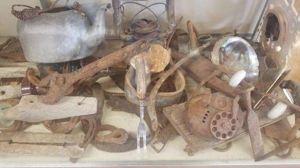 Fun old stuff on display