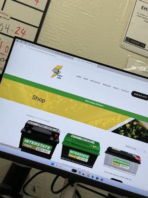 Check out our website for more services