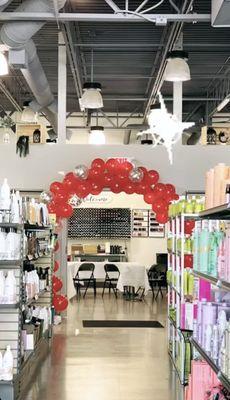 The Education Studio is larger book a class at goldwellny.com/education